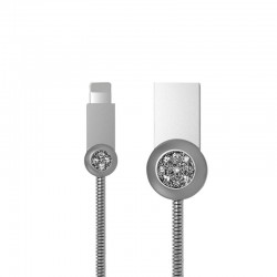 Зарядный кабель Remax Moon RC-085i iPhone 7 Silver 1m